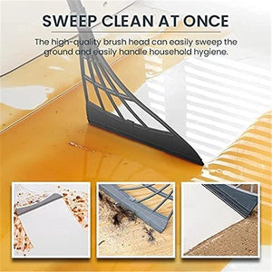Sweeper mop Magic Broom Wipe Squeeze Silicone Mop, Bathroom Wiper Broom, Soft Rubber Broom Wiping Sweeper, Squeegee Floor Cleaner