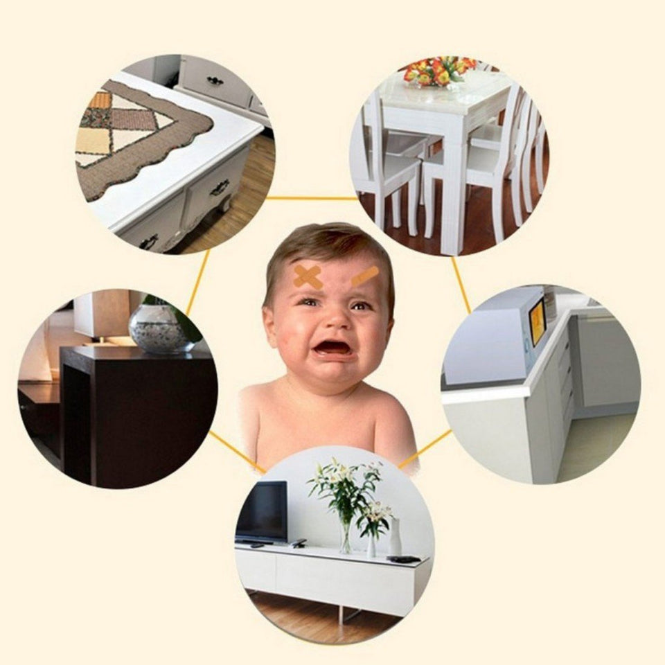 Corner Edge Cushions Guard Protector Baby Child Infant Kids Safety Safe Table Desk  Round Clear
