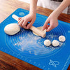 Silicone Baking Mat Silicone Chapati Atta Kneading Mat Non-Stick Fondant Rolling Mat Stretchable for Kitchen Roti Chapati Cake – Multicolor