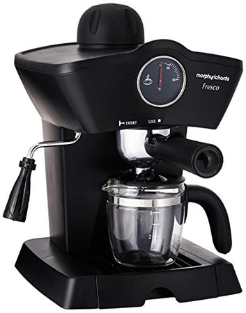 Fresco 800-Watt 4-Cups Espresso Coffee Maker (Black)