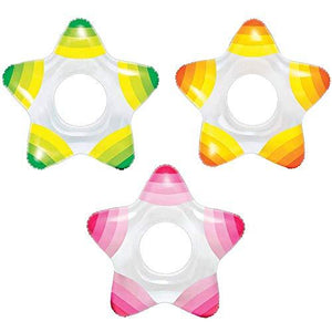 Intex Swimming Pool Big Inflatable Star Shaped Rings For Water Fun And Activities - halfrate.in