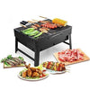 Lightweight Simple Charcoal Grill Barbecue Perfect Foldable BBQ Grill for Outdoor Picnic Camping and Travelling