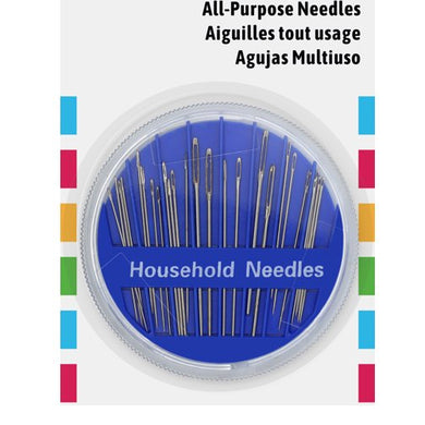 Assorted Hand Stitching Sewing Needles Embroidery Tool - 22 Needles 1 Threader - Set of 2