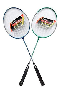 Badminton Racket Set of 1 Pair with Attractive Cover - halfrate.in