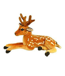 Stuffed Soft Plush Toy Kids Birthday Cute Deer 30 cm - halfrate.in