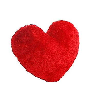Heart Shaped Super Soft Toy Decor Cushion Pillow for Love Gift 20 cm Red Pack of 1 - halfrate.in