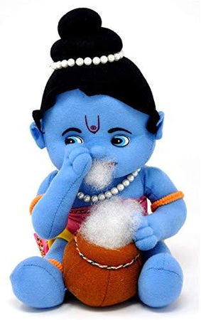 Soft toy - Lord Krishna Decorated 26 cm - halfrate.in