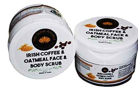 IRISH COFEE & OATMEAL FACE & BODY SCRUB 100 GRAMS