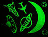 Glowing Star Glow in The Dark Stickers Radium Wall Stickers - Star Galaxy in your room - halfrate.in