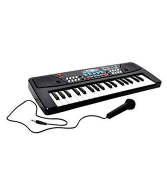 37 Key Piano Keyboard Toy with Dc Power Option, Recording and Mic for Kids - halfrate.in
