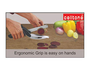 Smart Clever Cutter 2 in 1 Chopping Knife with Board