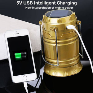 Solar Lantern Emergency Light LED Rechargeable Torch with USB Mobile Charging Point - halfrate.in