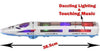 EMU Bump & Go Action Speed Train Musical Toy with 3D Flashing Lights - White - halfrate.in