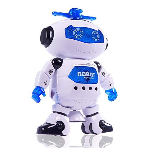 Dancing Robot with 3D Lights and Music, Multi Color - halfrate.in