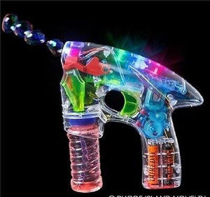 Bubble Shooter Gun with Sounds and Music – 2 Bubble Solution Included - Assorted Colors - halfrate.in