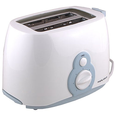 202 2-Slice Pop-up Toaster (White and Blue)