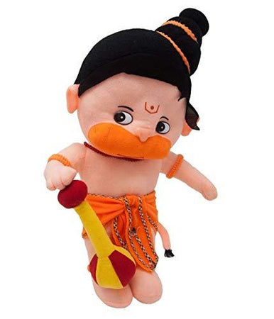 Lord Baal Hanuman Hindu Idol Soft Plush Toy for Kids - halfrate.in