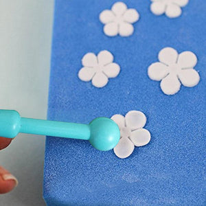 Cake Decor Flower Sugar Craft Modelling Tools Clay Mould 8 Pcs Set with 16 Different Shapes Exclusive Modelling Set for Fondant
