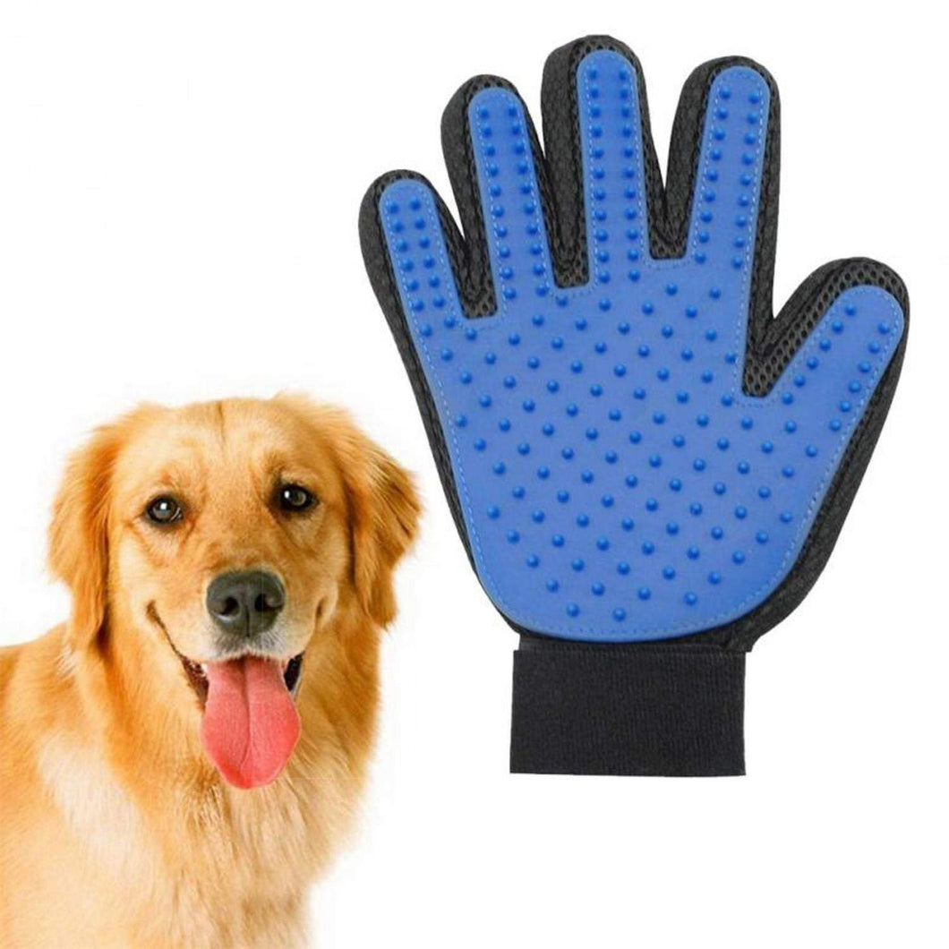 Cleaning Hair Brush Comb Animal Massage Hair Removal Dog Grooming True Touch Shedding Brush Bath Gloves