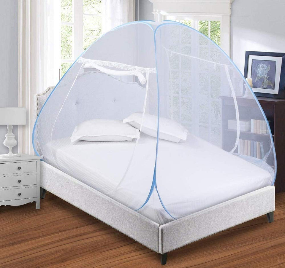 Foldable Mosquito Net (King Size / Queen Size Double Bed)