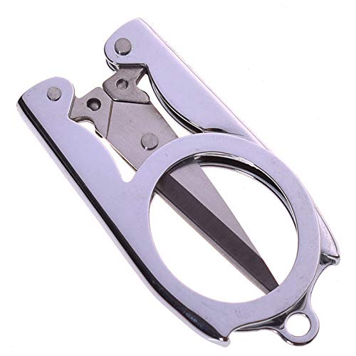 Pocket Size Small Folding Cutting Scissor Used for Travelling /Personal Care /Stainless steel/ Trimming /Student Scissor/Used For Craft Work