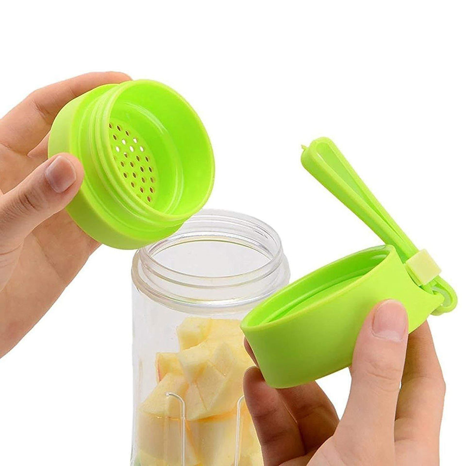 Rechargeable Portable Electric Mini USB Juicer Bottle Blender for Travel, Gym, Picnic - halfrate.in