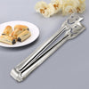 Stainless Steel Multipurpose Utility Tong / Frying Tools / Ice Tong with Emoji/Smiley Design