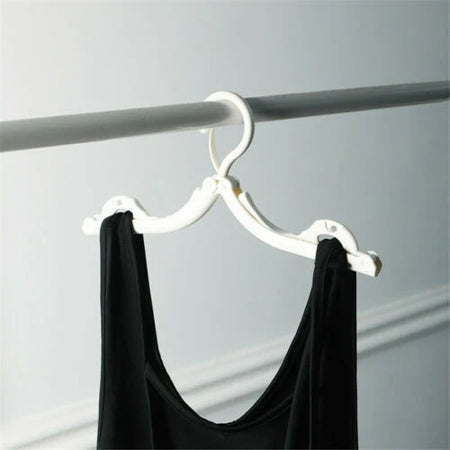 Travel Hangers - Portable Folding Clothes Hangers Travel Accessories Foldable Clothes Hangers Drying Rack for Travel