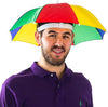 Umbrella Hat for Protection from Rain and Sun, Hands-Free Adjustable Elastic, Size Fits All Ages, Kids, Men & Women Umbrella