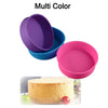 Silicone Round Shape Big size Silicone Bakeware Cake Mold Cupcake / Muffin Mould (Pack of 1)