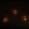Golden Metal Owl String 16 Led Decorative Lights for Home Hanging Bedroom Birthday Party Decoration Romantic Mood Light