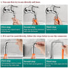 Flexible Water Tap Extender, Universal Foaming Extension Tube with Connector, 360 Free Bending Faucet Extender, Adjustable Sink Drain Extension