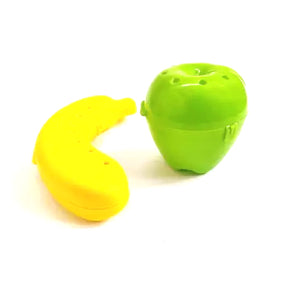 Banana case, Apple case - Apple and Banana Fruit Storage Holder/Cover/Box Set for School Kids, Office, Picnic