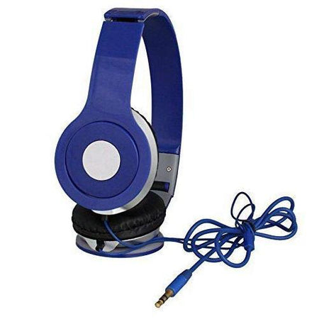 Ekdant® High Bass Solo Wired Mega Bass Series Stereo Sound Noise Cancellation On-Ear Headphones with Built-in Mic - halfrate.in