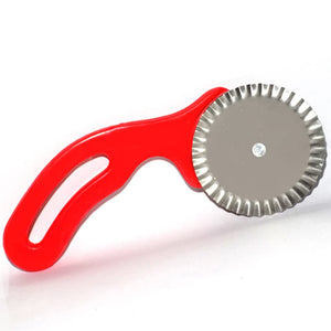Stainless Steel Curly Blade Handy Pizza Cutter for Kitchen, Pizza Cutting Knife for Home, Restaurant, Pizza Cutter, Pastry Sandwiches Cutter