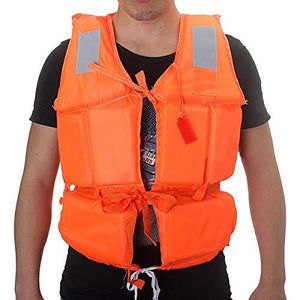 Life Jacket, Good Buoyancy Adult Floating Vest for Surfing, Boating, Sailing & Swimming Paddle Sports Buoyancy Safety Survival Aid Vest - halfrate.in