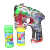 Bubble Shooter Gun with Sounds and Music – 2 Bubble Solution Included - Assorted Colors - halfrate.in
