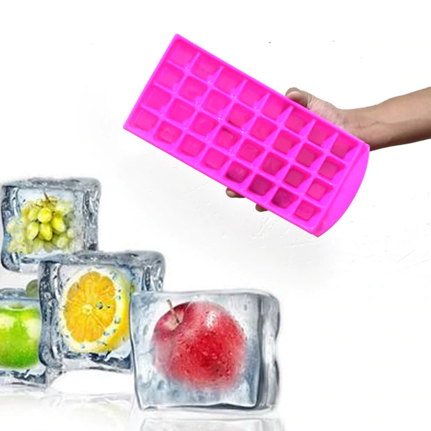 Ice Tray 32 Cavity Perfect for Ice Cubes / Ice Tray ,Ice Cube Tray for Freezer Unbreakable