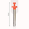 Kitchen Gas Lighter Square plastic holder Stainless Steel body Spark Lighter - 1 pc