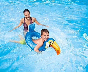 Intex Large bird shape  Inflatable Swim Ring Pool Water Paddling Float for Kids and Children Ages 3-6 Years Old Random Shaped - halfrate.in