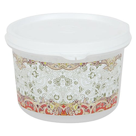 Serve 3 Airtight containers with Serving trayWhite