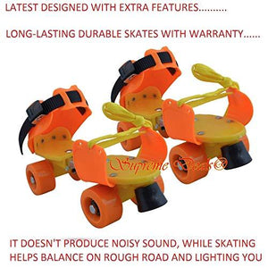Roller Adjustable Skating Shoe with Front Break for Kids (4-12 Years) - halfrate.in