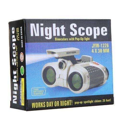 Generic Night Scope Toy Binocular with Pop-Up Light - halfrate.in