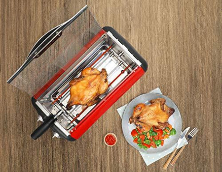 Clearline Appliances - Full Chicken Rotisserie Grill with Auto-Off Timer - halfrate.in