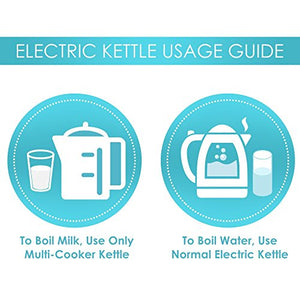 Impresso 1-Litre Stainless Steel Electric Kettle
