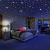 Glowing Star Glow in The Dark Stickers Radium Wall Stickers - Star Galaxy in your room - halfrate.in