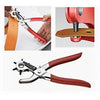Saleshop365® Revolving The Spring Leather Hole Punch Punching Plier Leatherworking Belt Strap - halfrate.in