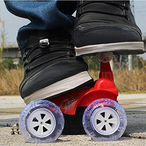 R/C Rechargeable 360 Degree Twisting Stunt Car with Music & Lights for Kids (Colors as Per Stock) - halfrate.in