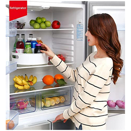 Multi-Purpose 360° Rotating Organizer Tray/Kitchen Organizer/Multi- Function Rotating Tray/Cosmetics Organizer