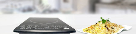 Induction Cooker / Cooktop SS 901 8 Different Cooking Mode Auto Shut-Off - halfrate.in